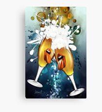 Crazy Beers Canvas Print