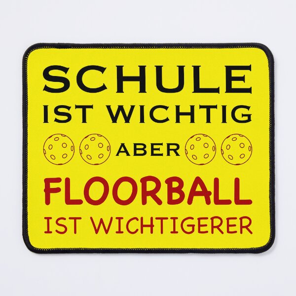Item preview, School is important but floorball is more important designed and sold by OVMEngemann.