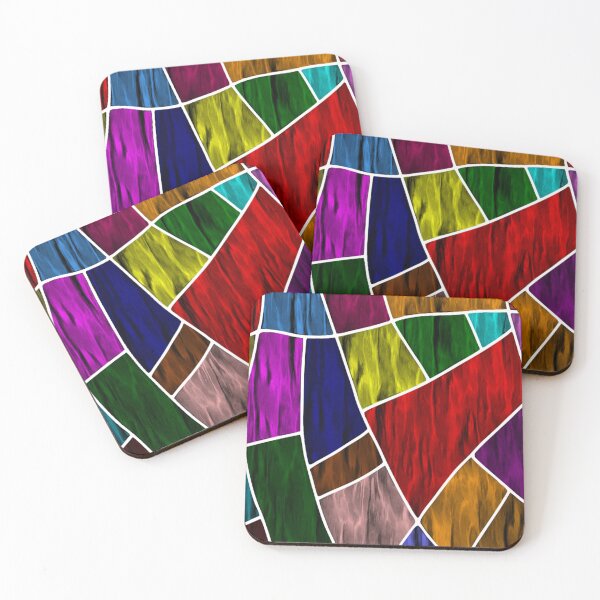 Item preview, Colorful mosaic pattern designed and sold by janusa.