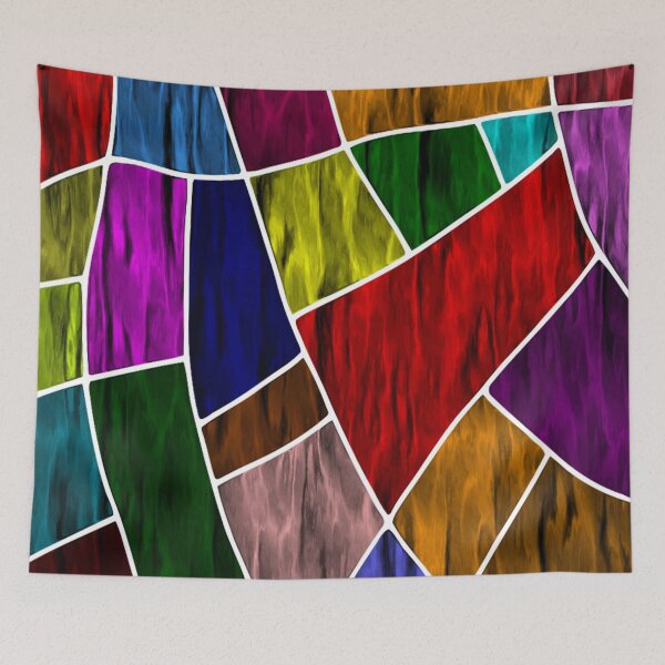 Item preview, Colorful mosaic pattern designed and sold by janusa.
