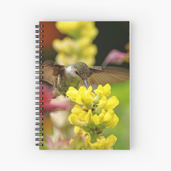 Item preview, Ruby Throated Hummingbird In Summer Garden designed and sold by Debbie Oppermann.