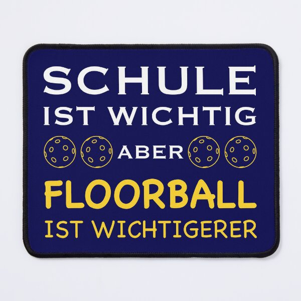 Item preview, School is important but floorball is more important designed and sold by OVMEngemann.