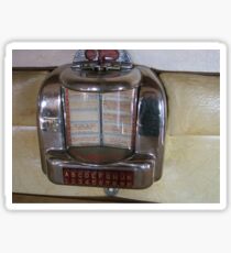 Vintage Booth Juke Box Sticker