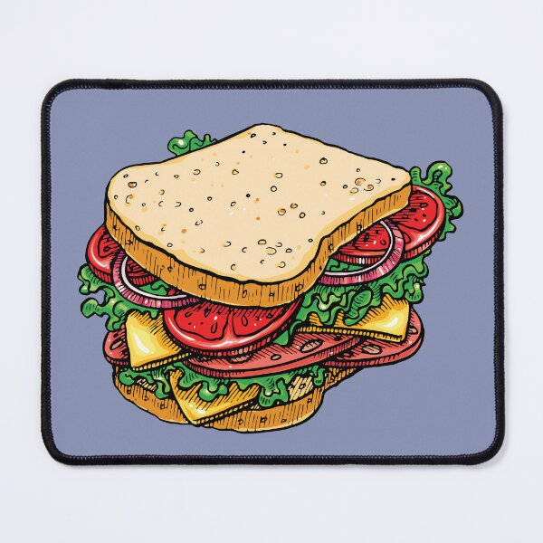 Item preview, Ham and Cheese Sandwich designed and sold by Alicia Chee.