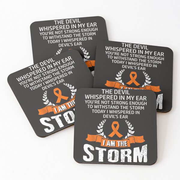 Item preview, I Am The Storm Leukemia Awareness  designed and sold by Miriam Brayan.