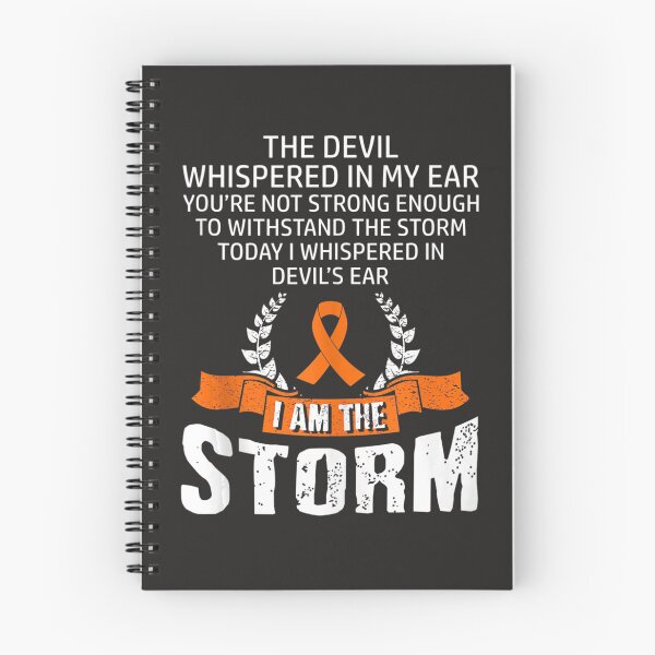 Item preview, I Am The Storm Leukemia Awareness  designed and sold by Miriam Brayan.