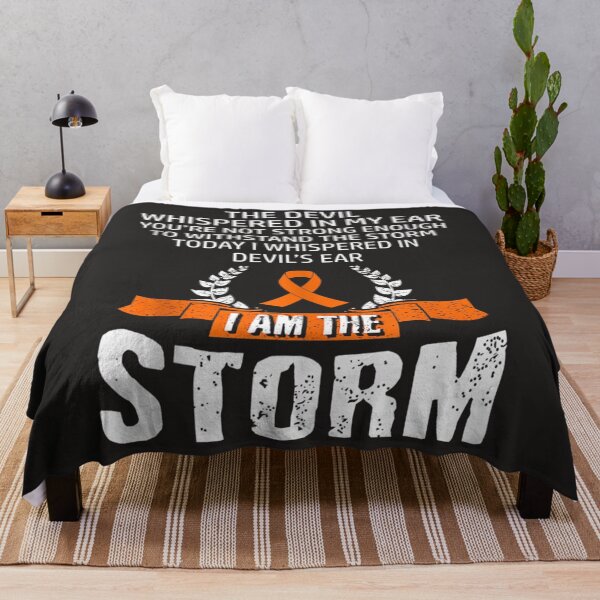 Item preview, I Am The Storm Leukemia Awareness  designed and sold by Miriam Brayan.