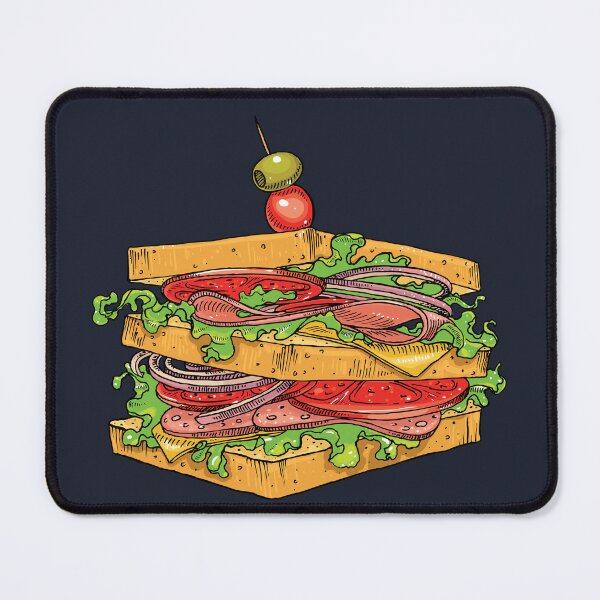 Item preview, Triple Decker Ham Sandwich designed and sold by Alicia Chee.
