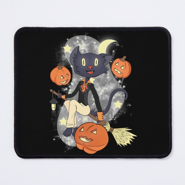 Item preview, Halloween Cat On A Broomstick designed and sold by JUNKTEESZONE.
