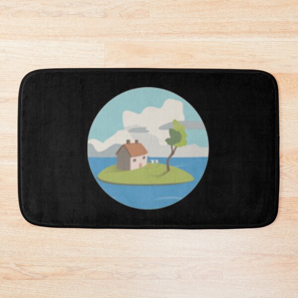 Item preview, House in an Island     designed and sold by JUNKTEESZONE.