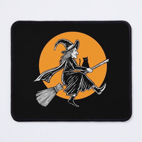 Item preview, illustration flying Halloween witch masks shirt  Graphic    designed and sold by JUNKTEESZONE.