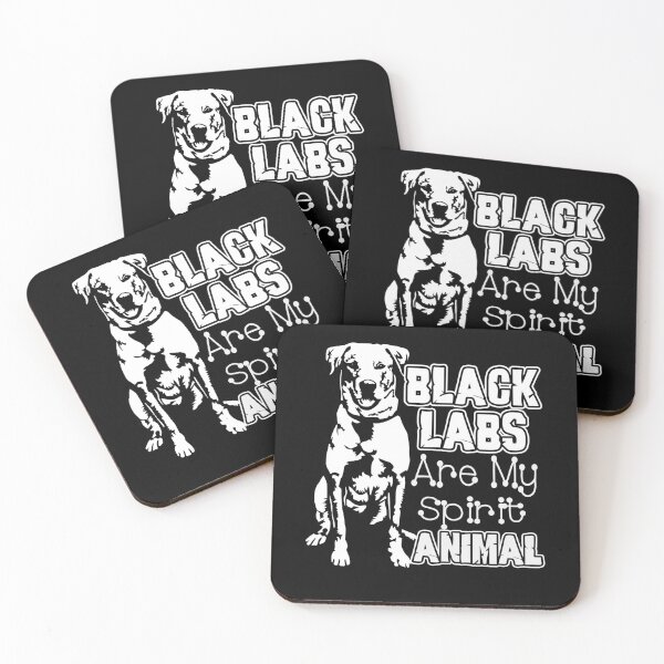Item preview, Black Labrador - Black Labs Are My Spirit Animal designed and sold by UnknownArtistt.