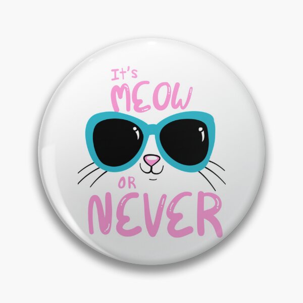 Item preview, it_s meow or never designed and sold by JUNKTEESZONE.