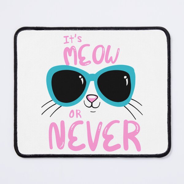 Item preview, it_s meow or never designed and sold by JUNKTEESZONE.