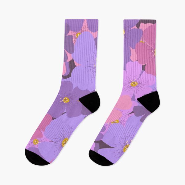 Artikelvorschau, Herrliches rosa und lila Blumen von Pugmom4 entworfen und verkauft von pugmom4.