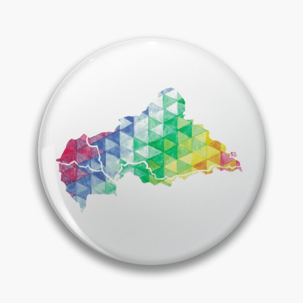 Item preview, Central African Republic Sticker designed and sold by SharlaPaints.