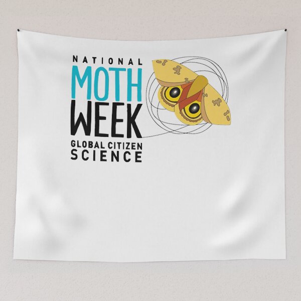 Item preview, National Moth Week - logo horizontal  designed and sold by RYANMITH.