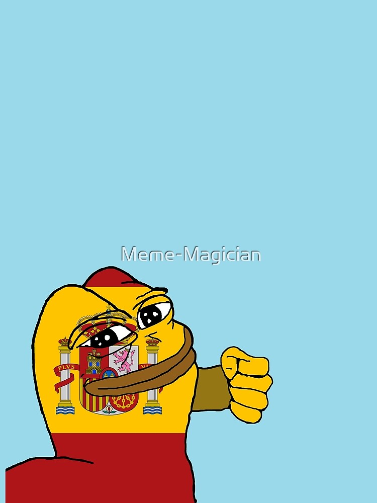"Punching Pepe (Spain)" Tshirt by MemeMagician Redbubble
