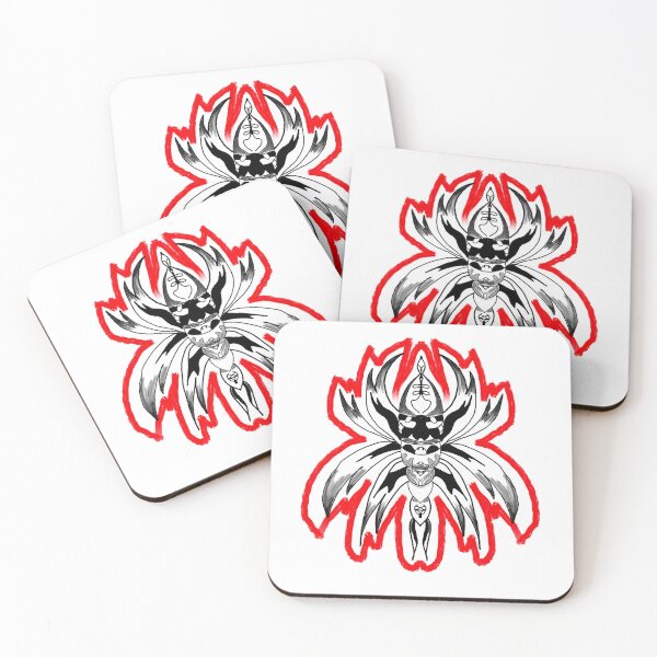 Item preview, Black and white and red spider/scorpion, tattoo designed and sold by Sam Breno.