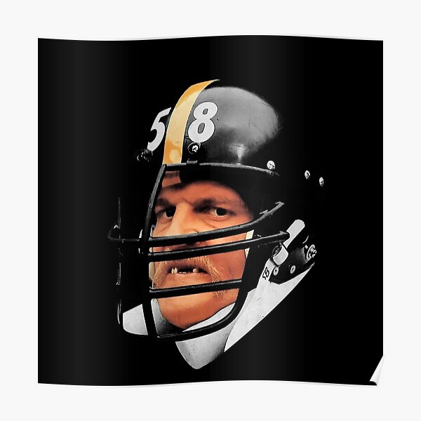 “Jack Lambert” Poster for Sale by PixelBuilder | Redbubble