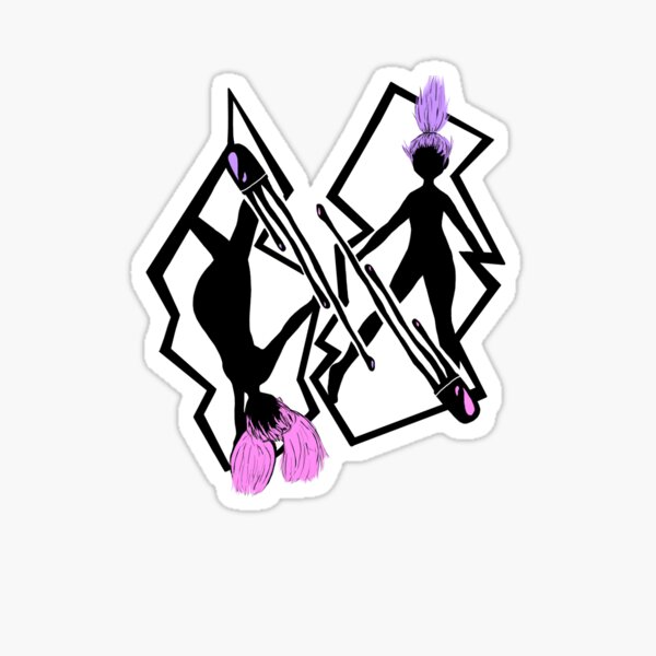 ReAct: Bullet Decision Menu Art (Plain) Sticker