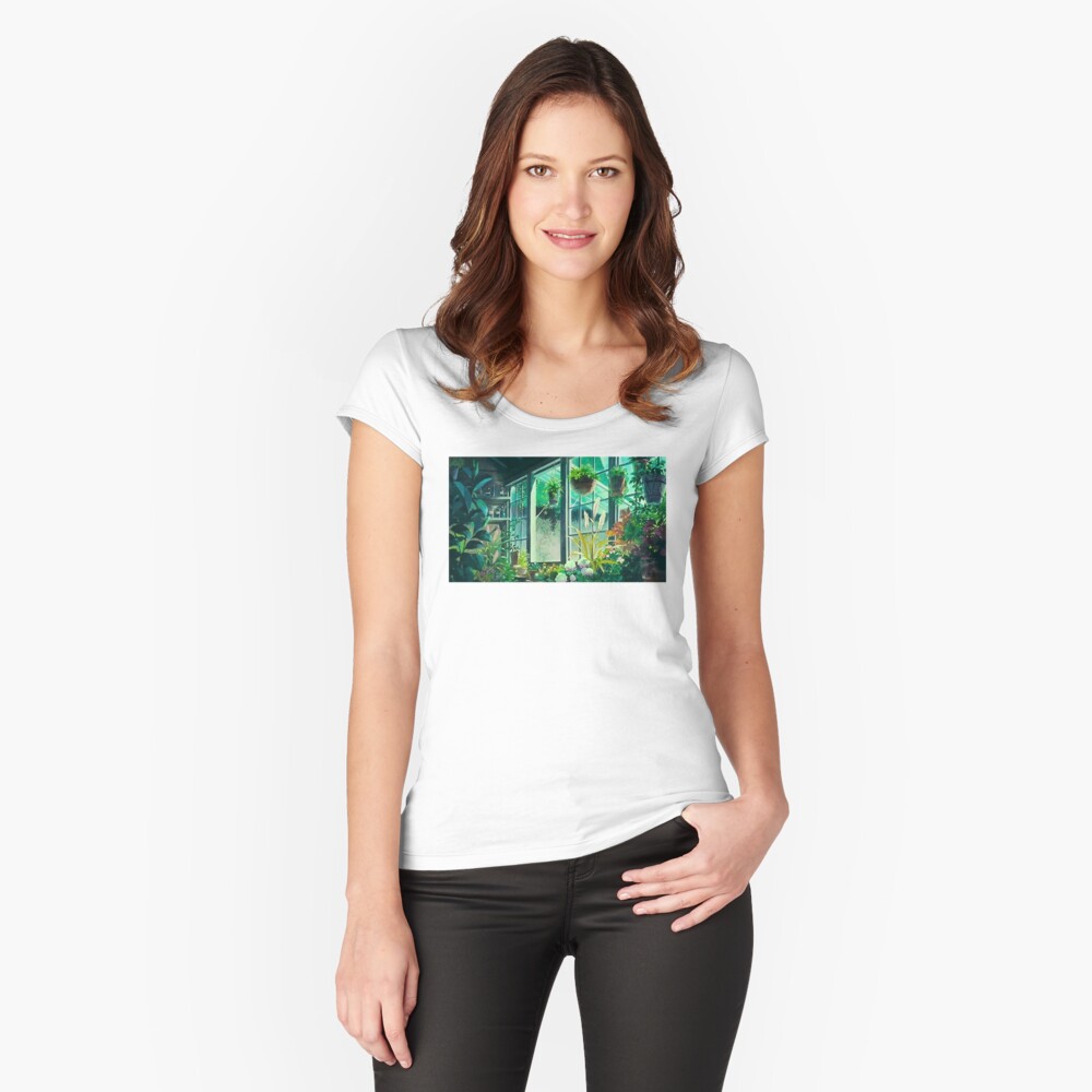 Item preview, Tailliertes Rundhals-Shirt designed and sold by JUNKTEESZONE.