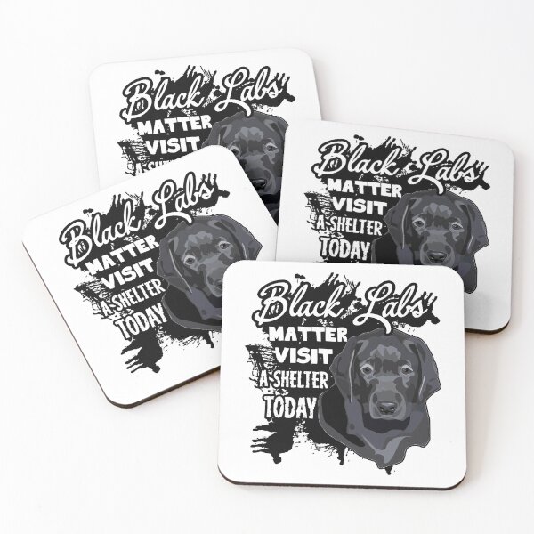 Item preview, Black Labs Matter Visit A Shelter Today designed and sold by UnknownArtistt.