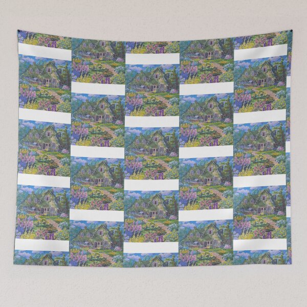Item preview, kiki_s delivery service house pastel kawaii painting 2022 Long  designed and sold by JUNKTEESZONE.