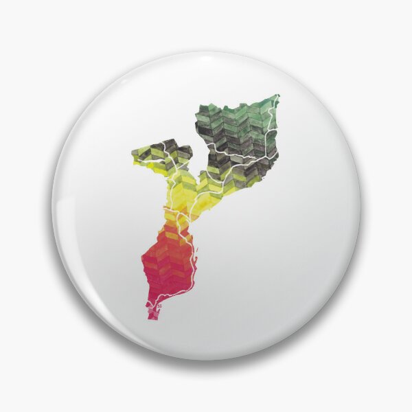 Item preview, Mozambique Map Sticker designed and sold by SharlaPaints.