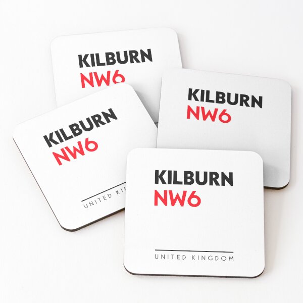 Item preview, Kilburn NW6 Postal Code designed and sold by Rajadrone.