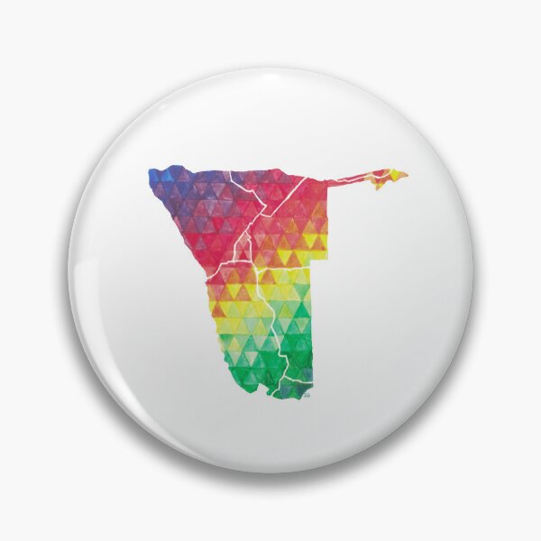 Item preview, Namibia Map Sticker designed and sold by SharlaPaints.