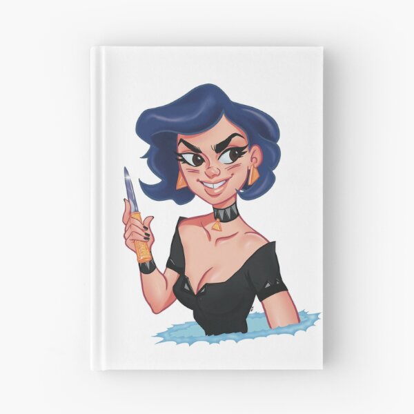 Item preview, Knife Girl (colored line) designed and sold by Superdooperman.