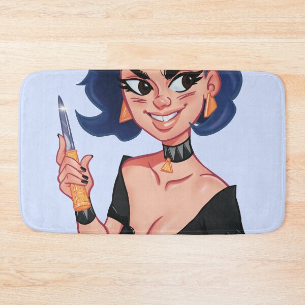 Item preview, Knife Girl (colored line) designed and sold by Superdooperman.