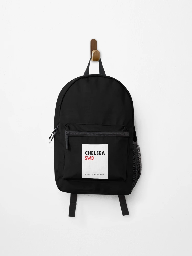 Thumbnail 1 of 3, Backpack, Chelsea Sw3 Postal Code designed and sold by Rajadrone.