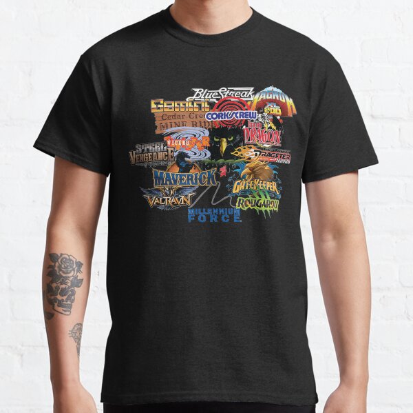 Item preview, Cedar Point Roller Coaster  Designer Classic T-Shirt designed and sold by ledaelyse827.
