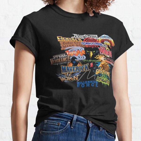 Cedar Point Roller Coaster  Designer Classic T-Shirt Classic T-Shirt