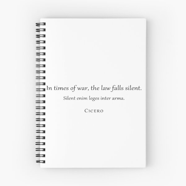 Item preview, Cicero War Quote Typography designed and sold by V0IDRACE.