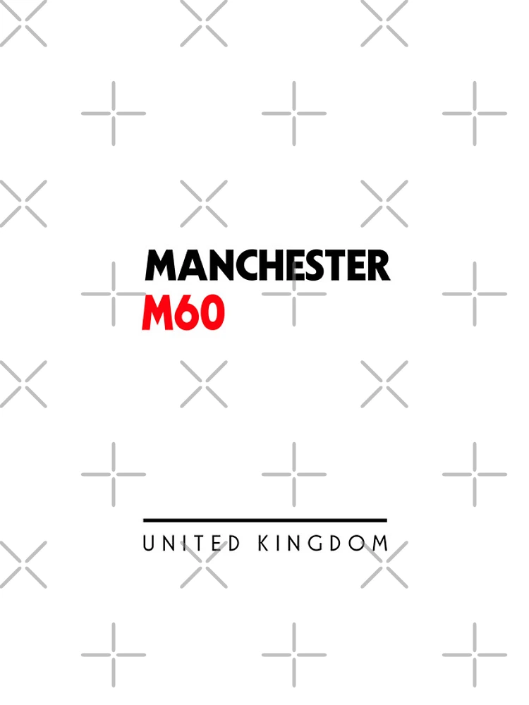 Thumbnail 4 of 4, iPhone Case, Manchester M60 Postal Code designed and sold by Rajadrone.