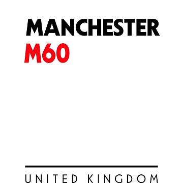 Artwork thumbnail, Manchester M60 Postal Code by Rajadrone