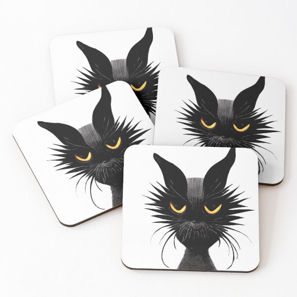 Item preview, Dr Seuss inspired evil cat design designed and sold by ThePurpleMelon.