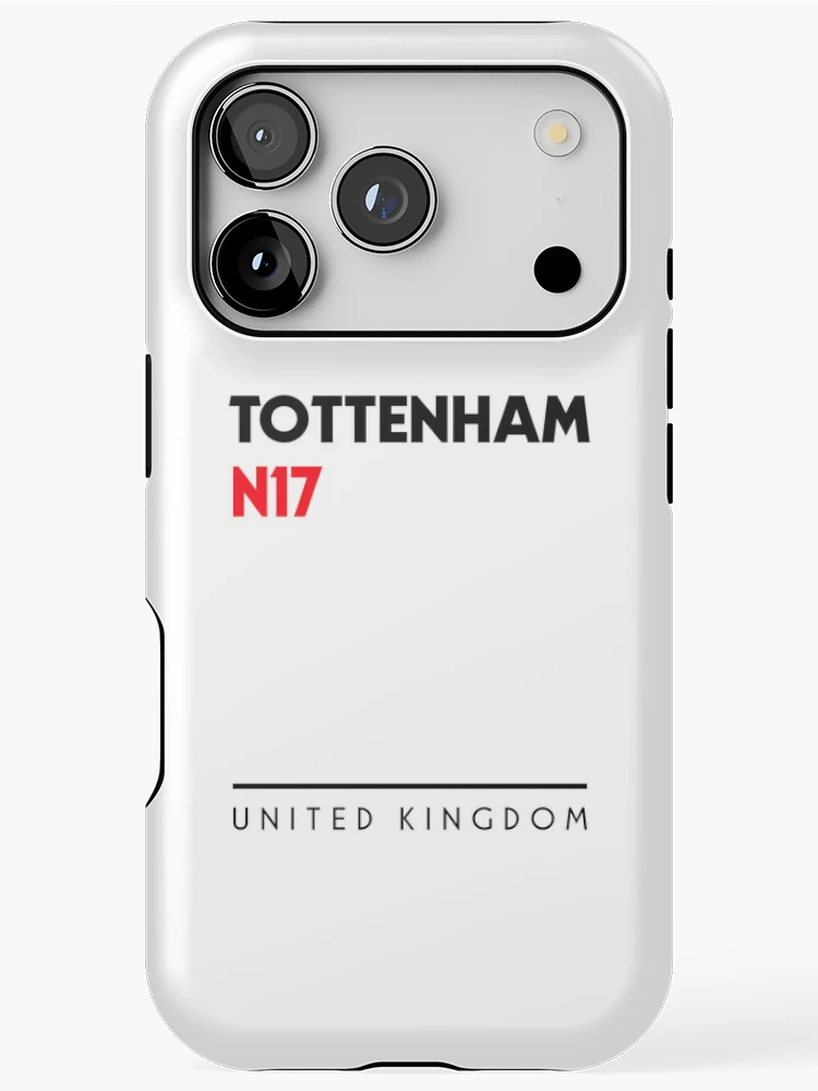 Thumbnail 1 of 4, iPhone Case, Tottenham N17 Postal Code designed and sold by Rajadrone.