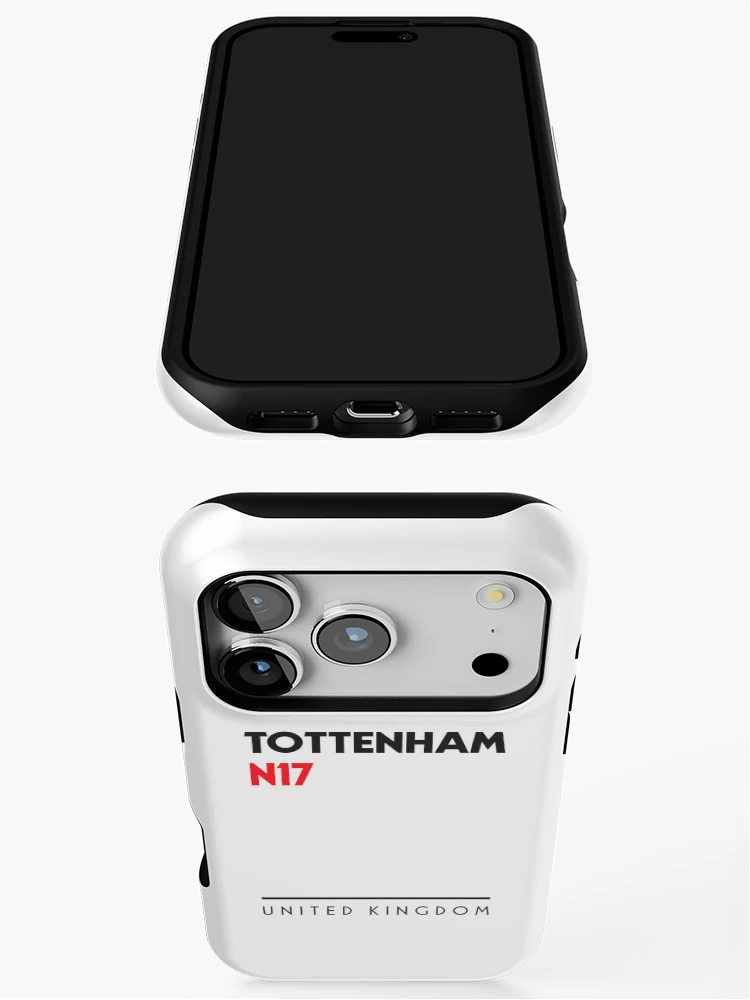 Thumbnail 3 of 4, iPhone Case, Tottenham N17 Postal Code designed and sold by Rajadrone.