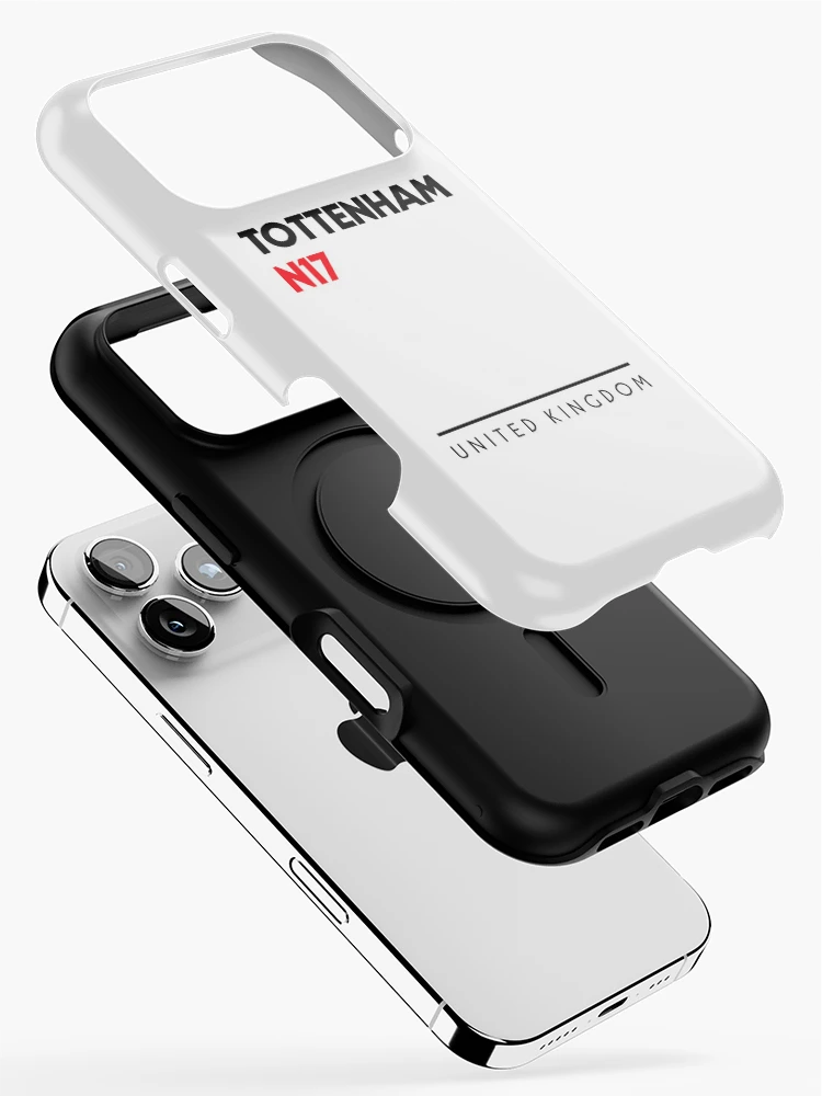 Thumbnail 2 of 4, iPhone Case, Tottenham N17 Postal Code designed and sold by Rajadrone.