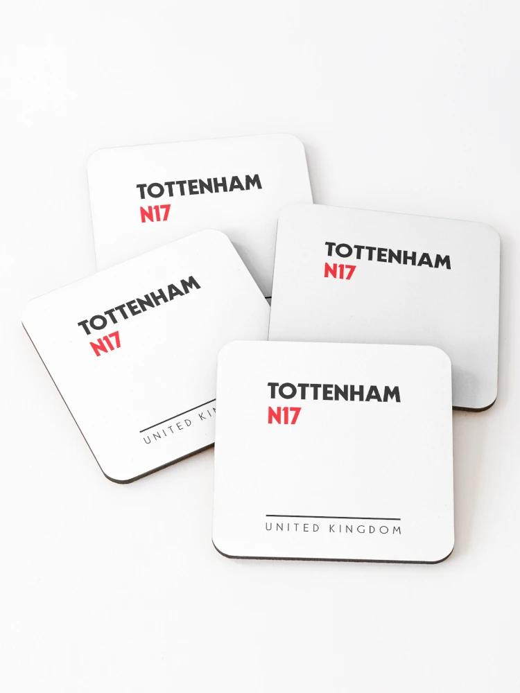 Thumbnail 1 of 5, Coasters (Set of 4), Tottenham N17 Postal Code designed and sold by Rajadrone.