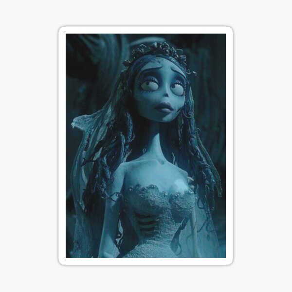 "corpse bride" Sticker for Sale by spoiledbratz | Redbubble