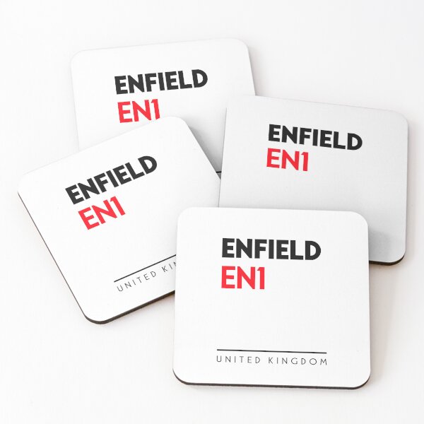 Item preview, Enfield EN1 Postal Code designed and sold by Rajadrone.