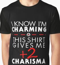 Charismatic Unisex T-Shirt- Dungeons and Dragons Graphic T-Shirt
