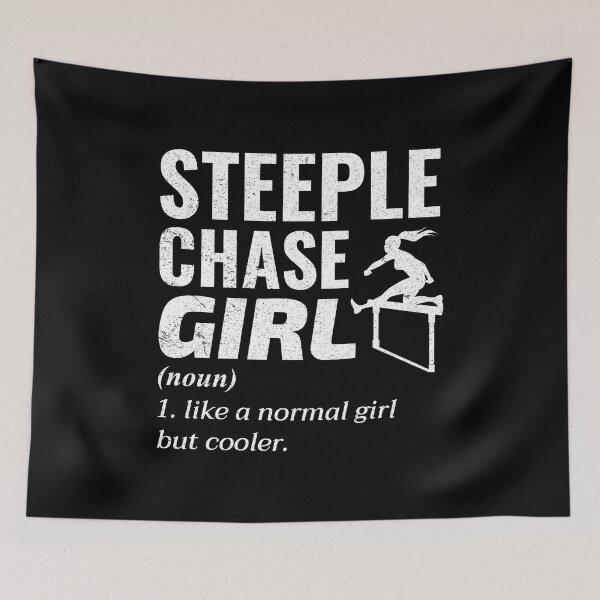 Item preview, Steeplechase Race Steeplechaser Track and Field designed and sold by CuteDesigns1.