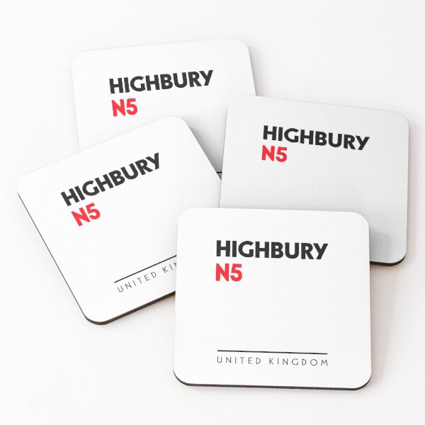 Item preview, Highbury N5 Postal Code designed and sold by Rajadrone.