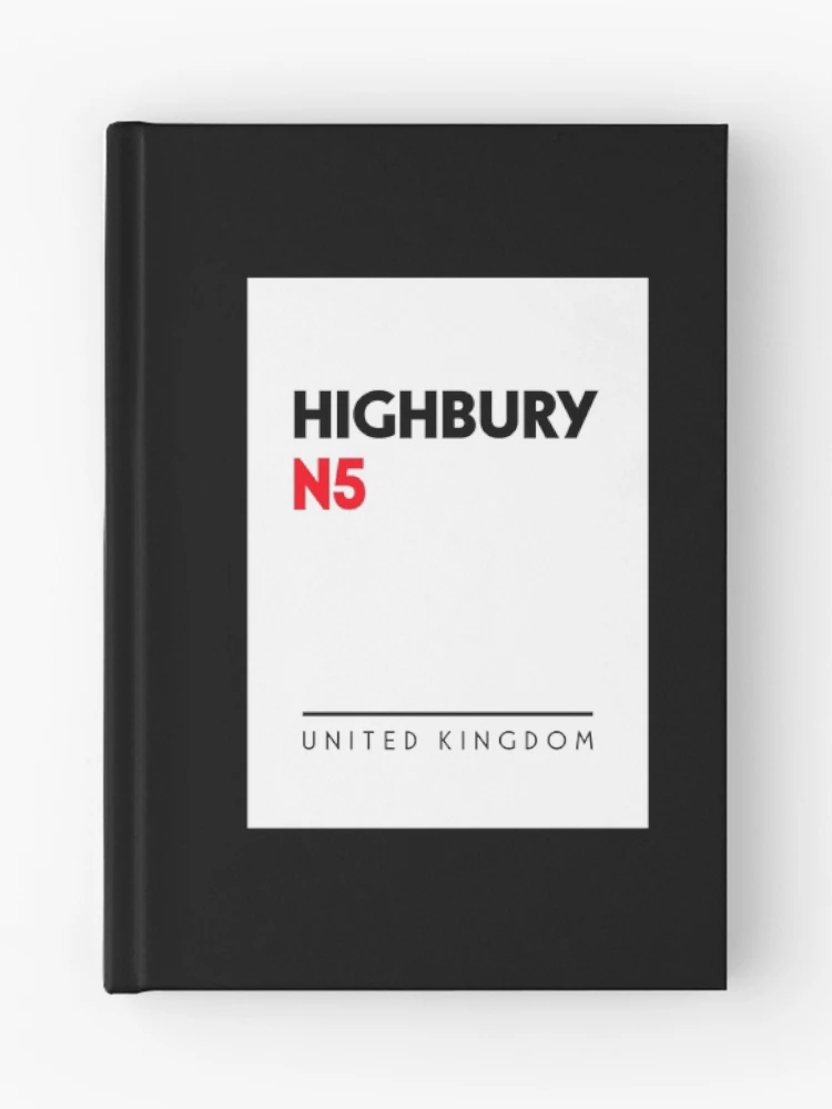 Thumbnail 1 of 3, Journal, Highbury N5 Postal Code designed and sold by Rajadrone.